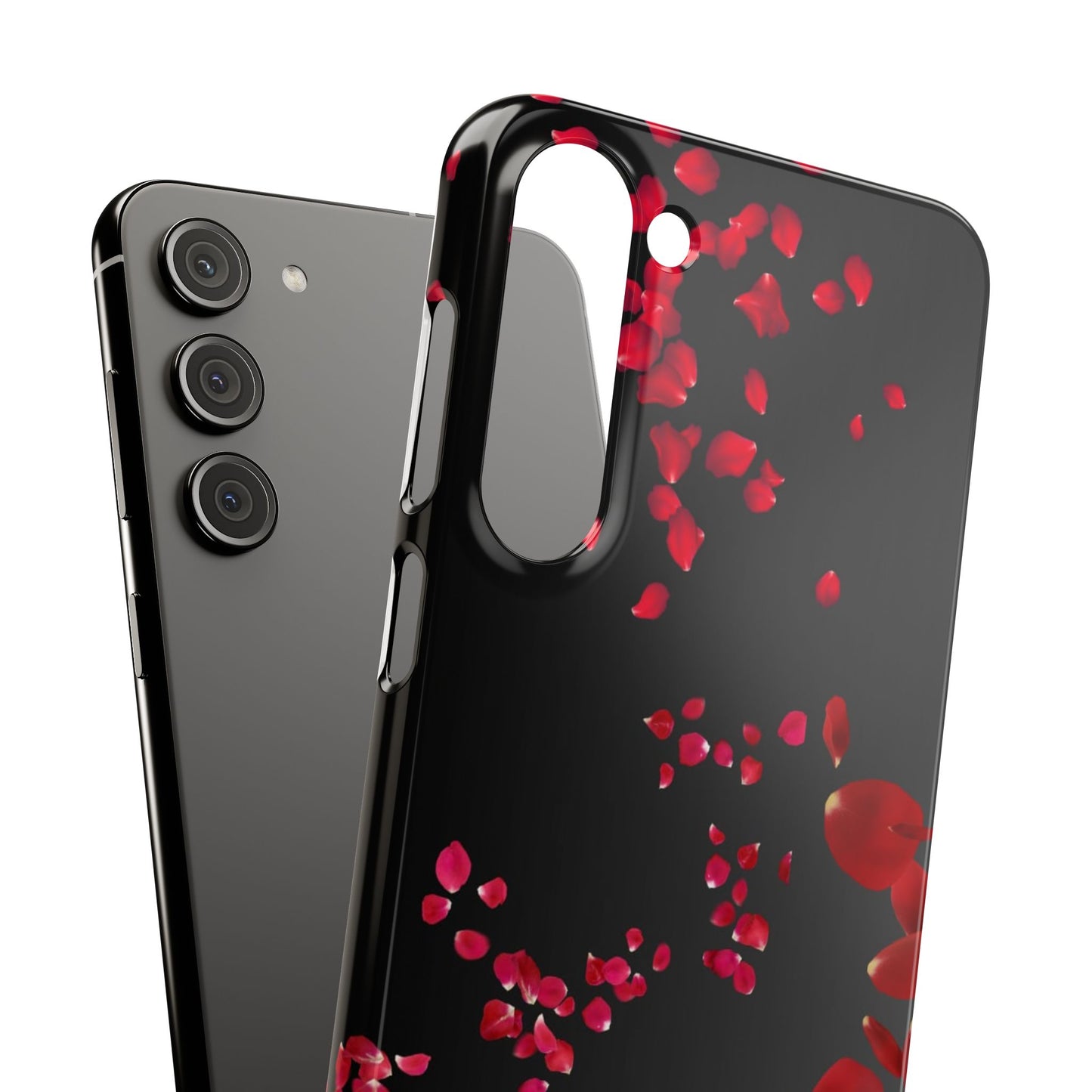 Romantic Floral Phone Case, Snap Case for Lovers, Cute Phone Cover, Gift for Her, Valentine's Day Accessory, Floral Design Snap Cases