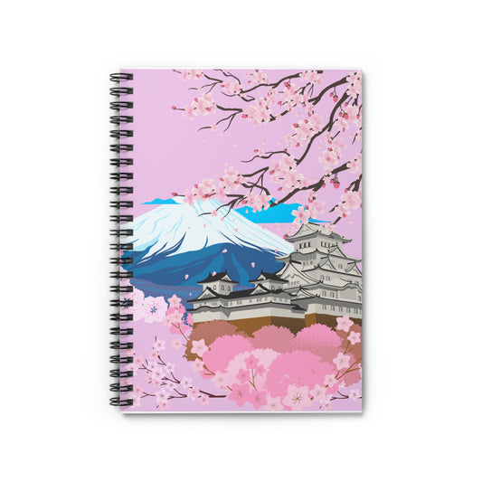 Cherry Blossom Spiral Notebook