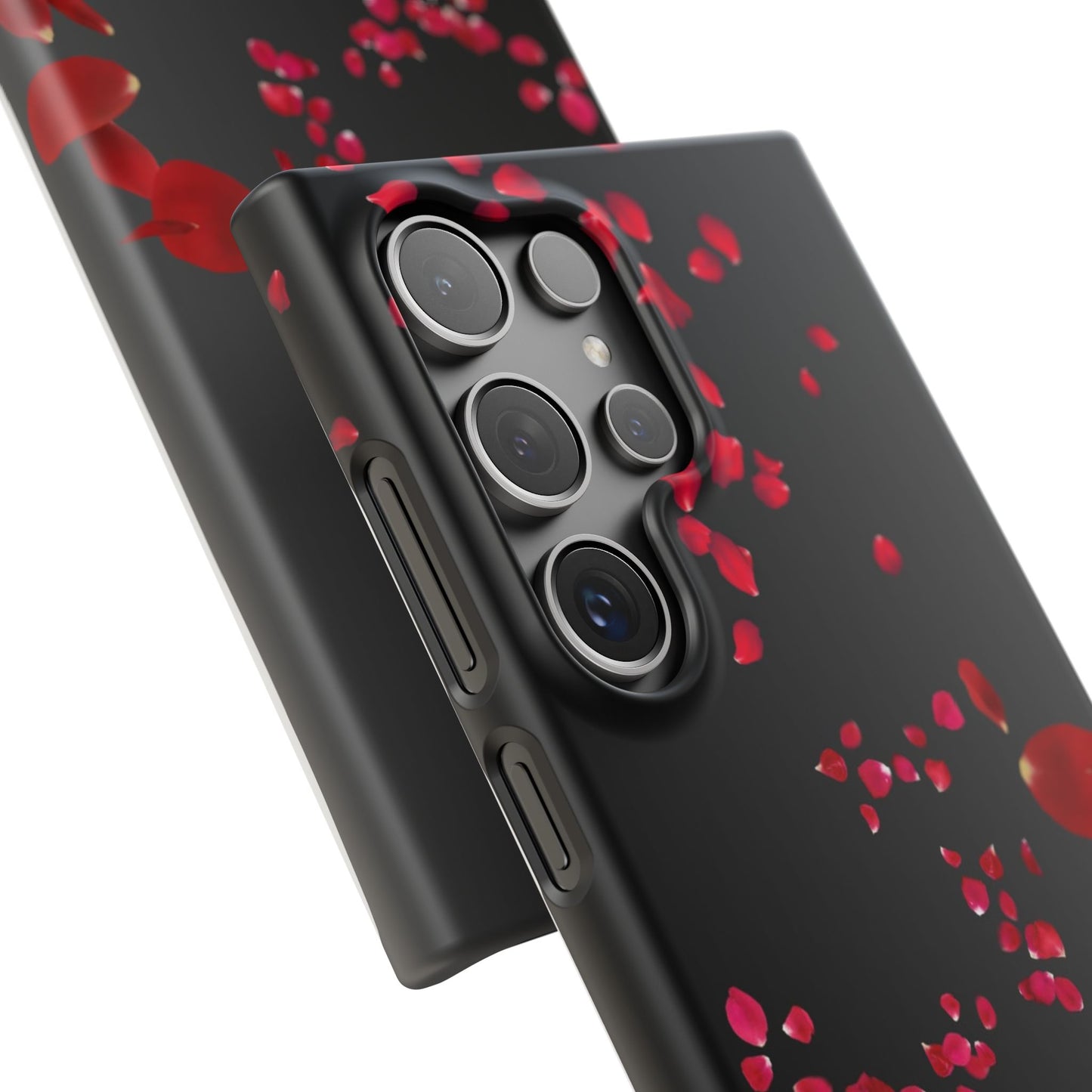 Romantic Floral Phone Case, Snap Case for Lovers, Cute Phone Cover, Gift for Her, Valentine's Day Accessory, Floral Design Snap Cases