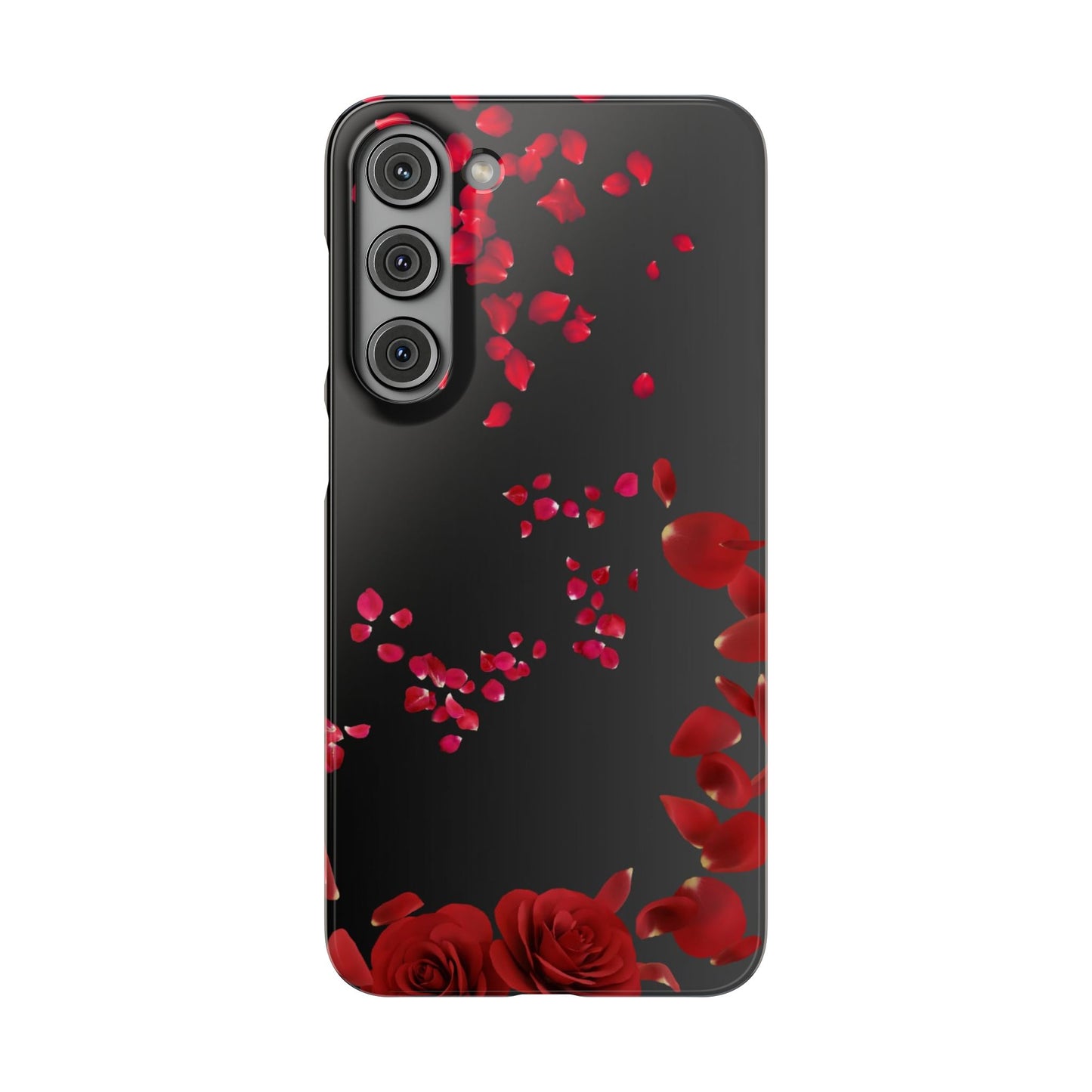 Romantic Floral Phone Case, Snap Case for Lovers, Cute Phone Cover, Gift for Her, Valentine's Day Accessory, Floral Design Snap Cases