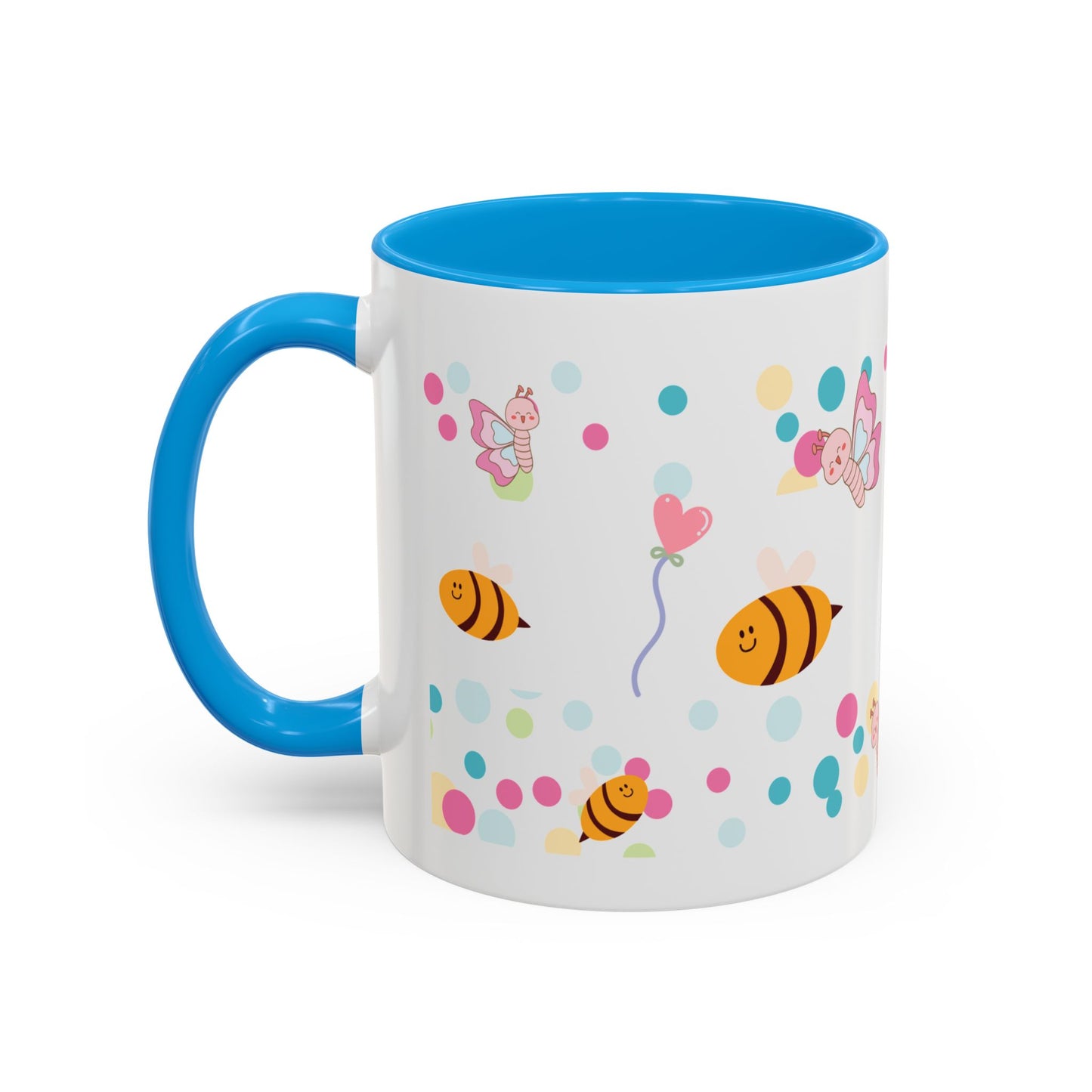 Cute Bee & Fairy Kids’ Mug – Colorful Drinkware