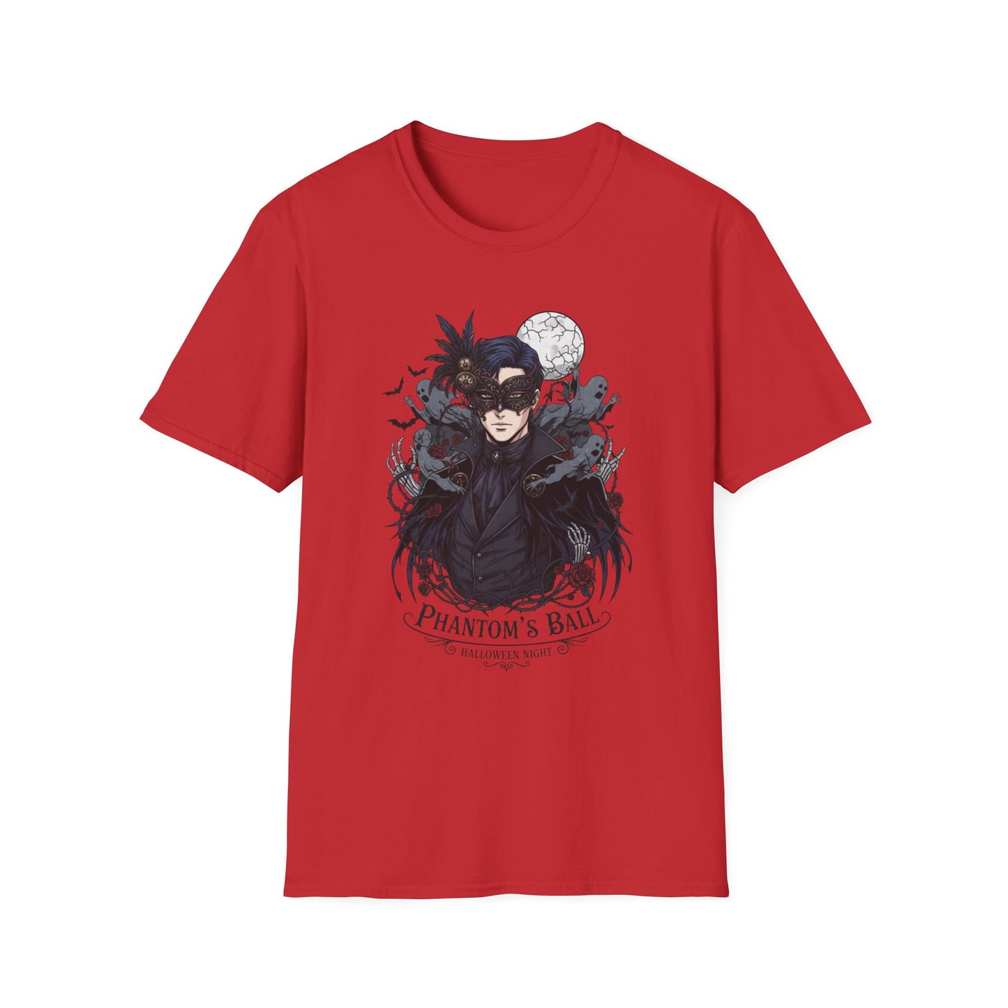 Phantom’s Ball Halloween T-Shirt | Vintage Unisex Graphic Tee