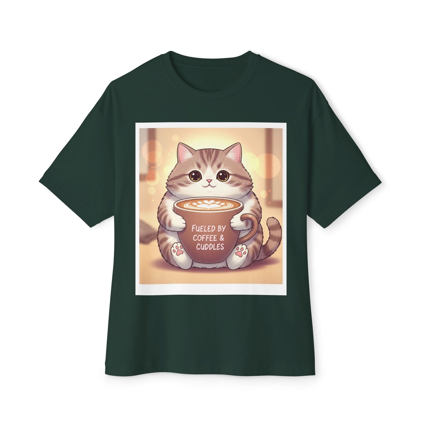 Coffee and Cuddle Unisex Oversized Boxy