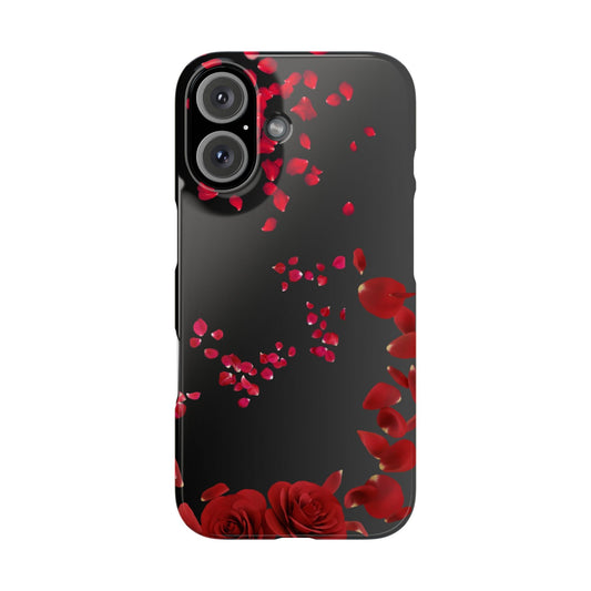 Romantic Floral Phone Case, Snap Case for Lovers, Cute Phone Cover, Gift for Her, Valentine's Day Accessory, Floral Design Snap Cases