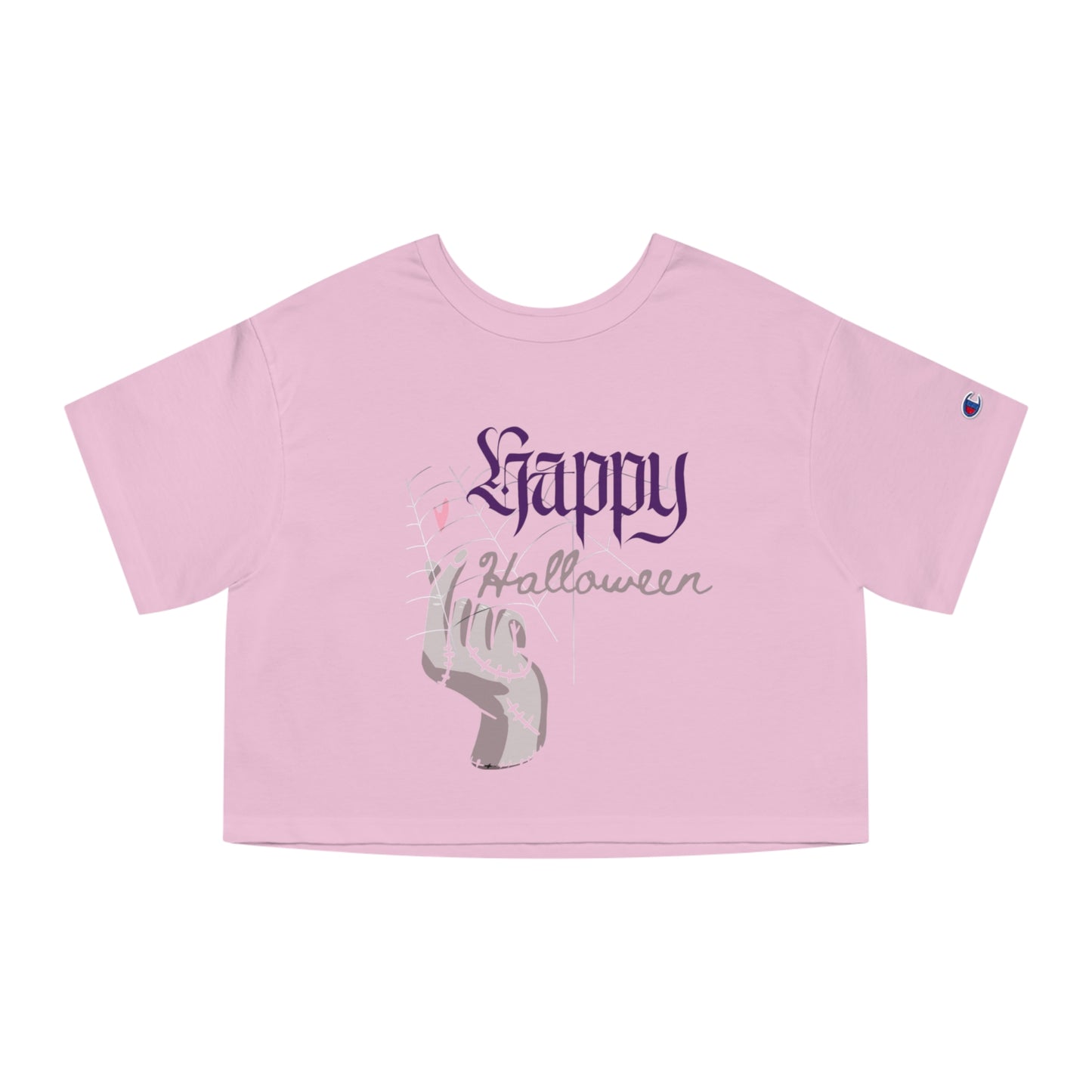 Trendy Halloween Cropped T-Shirt | Stylish Cotton Crop Top for Women – Aethink