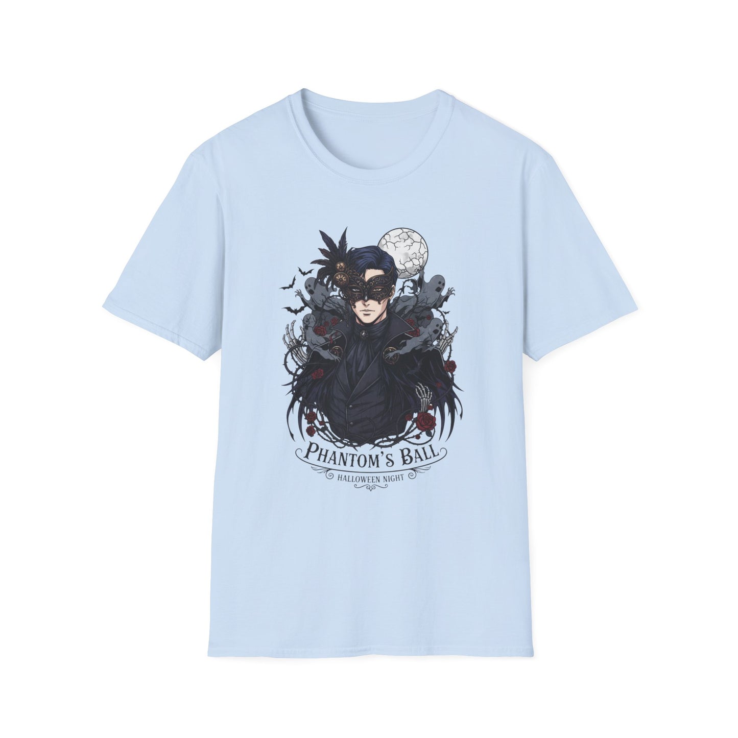 Phantom’s Ball Halloween T-Shirt | Vintage Unisex Graphic Tee